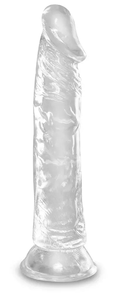 King Cock Model 8 intymumo sistema su siurbtuku 21,8 cm TPE smėlio spalvos