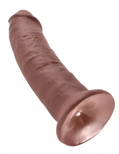King Cock Model 9" rudas – anatomiškai detalus intymus prietaisas, 24 cm