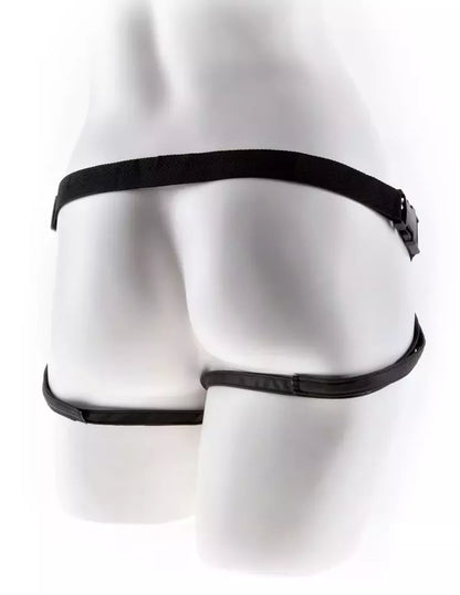 KinkLab Fit Rite Universal Harness juodos spalvos reguliuojami dirželiai 173 cm