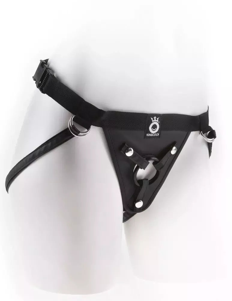 KinkLab Fit Rite Universal Harness juodos spalvos reguliuojami dirželiai 173 cm
