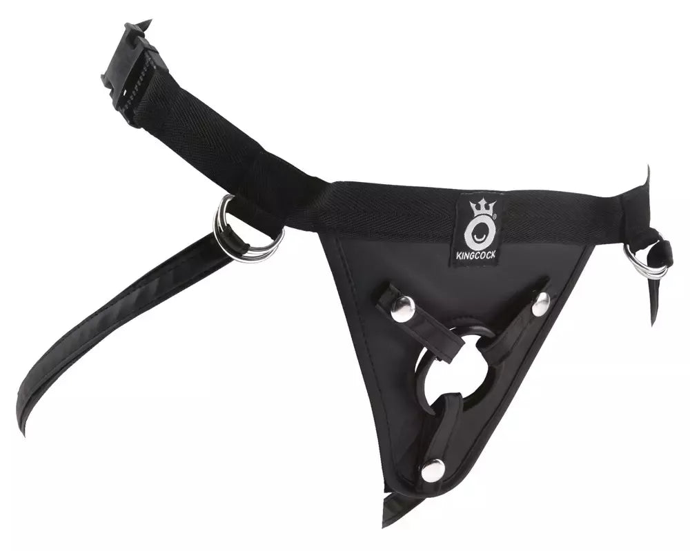 KinkLab Fit Rite Universal Harness juodos spalvos reguliuojami dirželiai 173 cm
