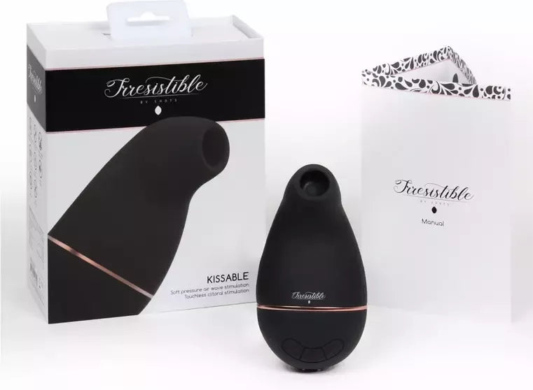 Kissable Irresistible Airwave System – vandeniui atsparus, įkraunamas, rožinis