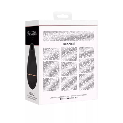 Kissable Irresistible Airwave System – vandeniui atsparus, įkraunamas, rožinis