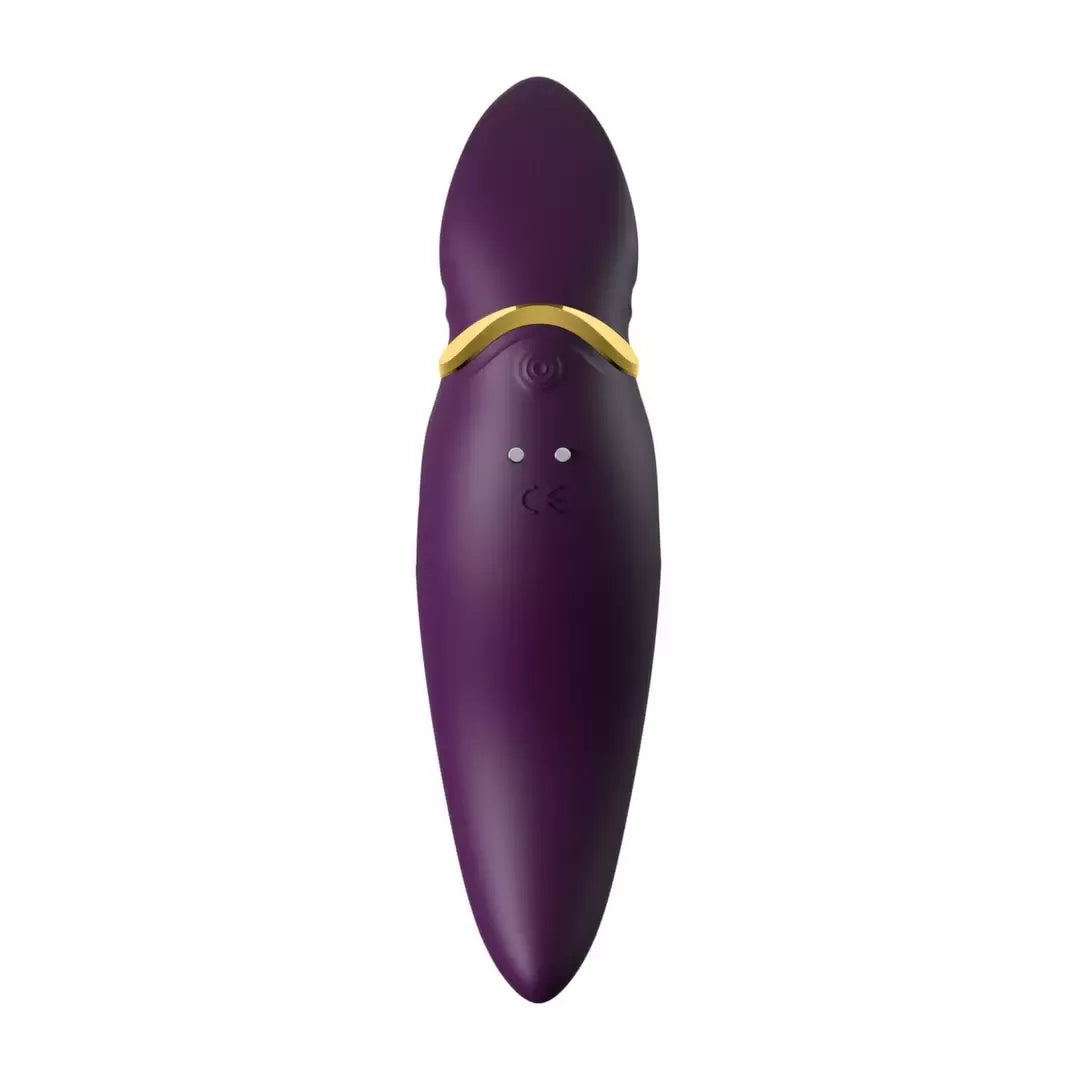 Klitorio stimuliatorius ZALO Hero Twilight Purple su PulseWave technologija