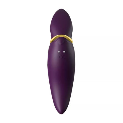 Klitorio stimuliatorius ZALO Hero Twilight Purple su PulseWave technologija