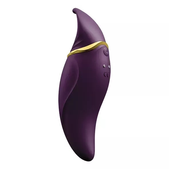 Klitorio stimuliatorius ZALO Hero Twilight Purple su PulseWave technologija