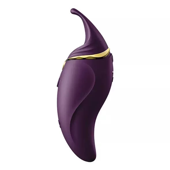Klitorio stimuliatorius ZALO Hero Twilight Purple su PulseWave technologija