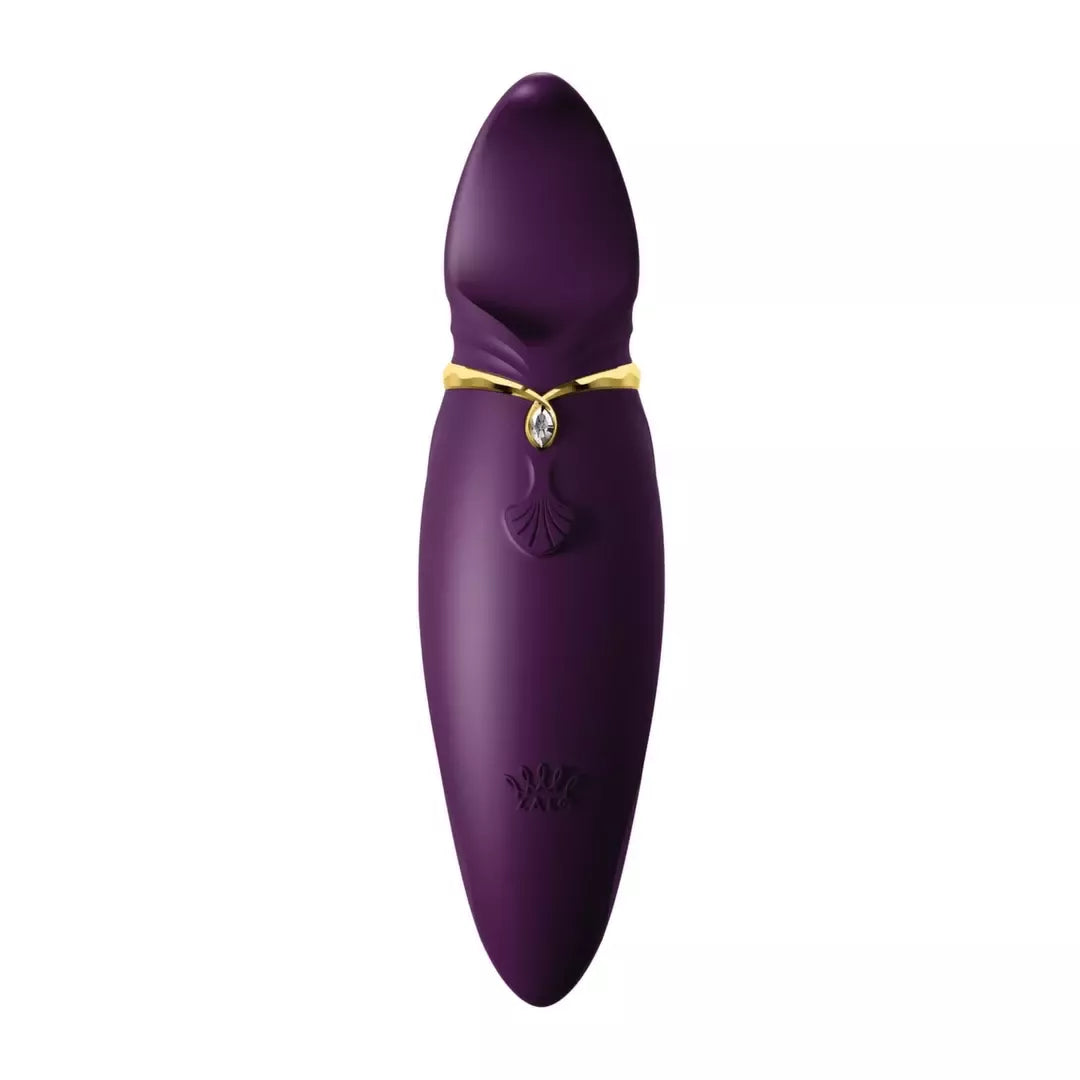 Klitorio stimuliatorius ZALO Hero Twilight Purple su PulseWave technologija