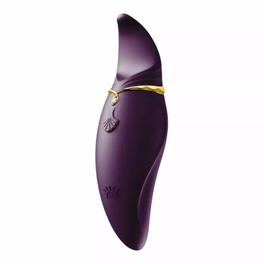 Klitorio stimuliatorius ZALO Hero Twilight Purple su PulseWave technologija