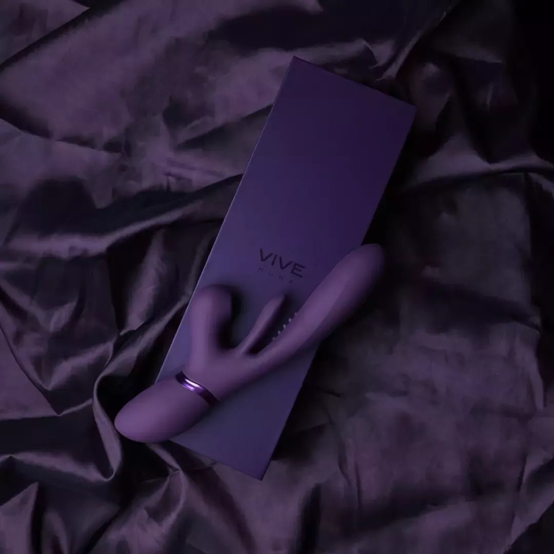 Kura Advanced Thrusting G-Spot modelis su plaikstymosi sistema, violetinis