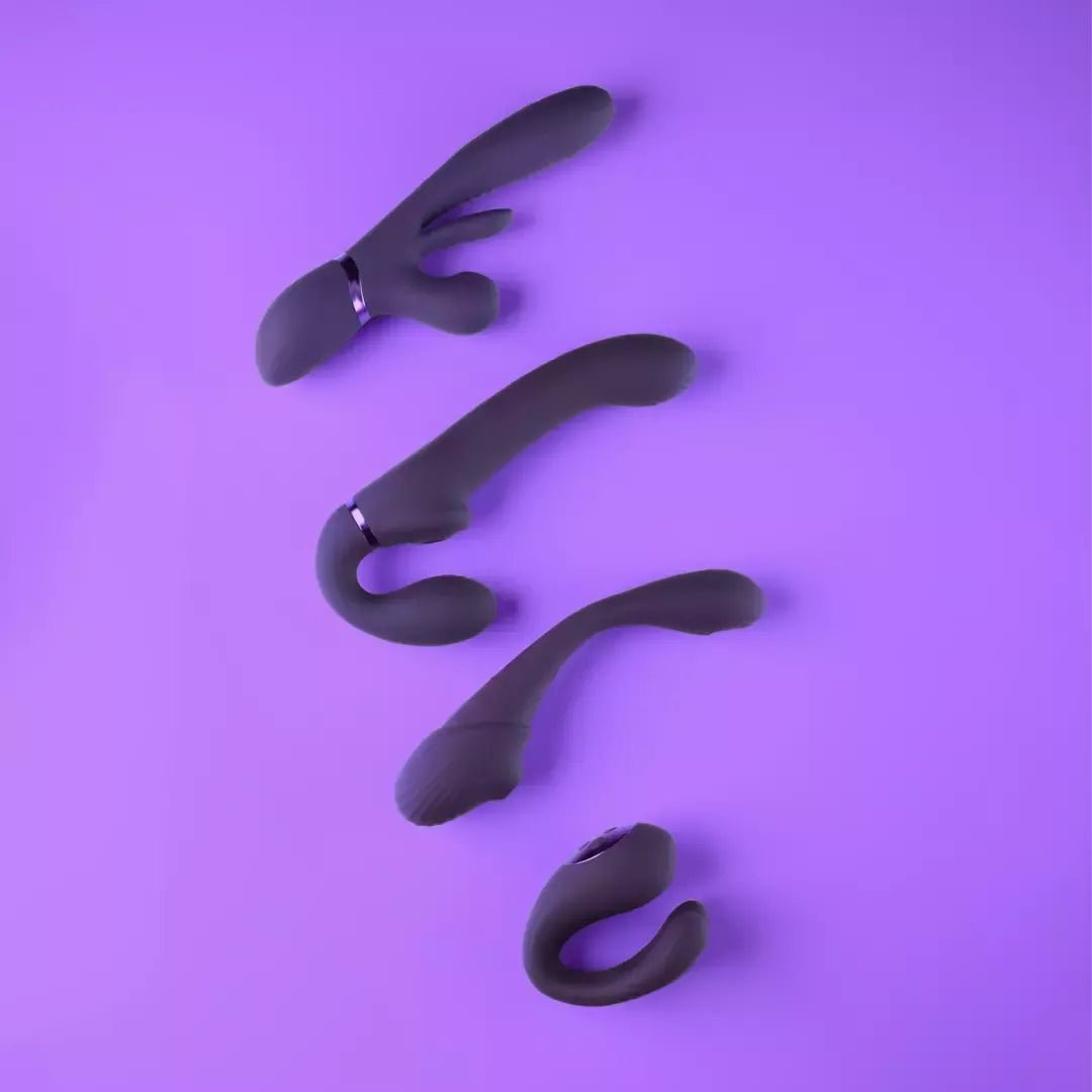 Kura Advanced Thrusting G-Spot modelis su plaikstymosi sistema, violetinis
