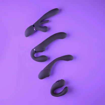 Kura Advanced Thrusting G-Spot modelis su plakimo sistema, violetinis