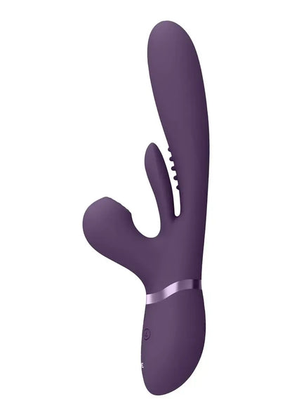 Kura Advanced Thrusting G-Spot modelis su plakimo sistema, violetinis
