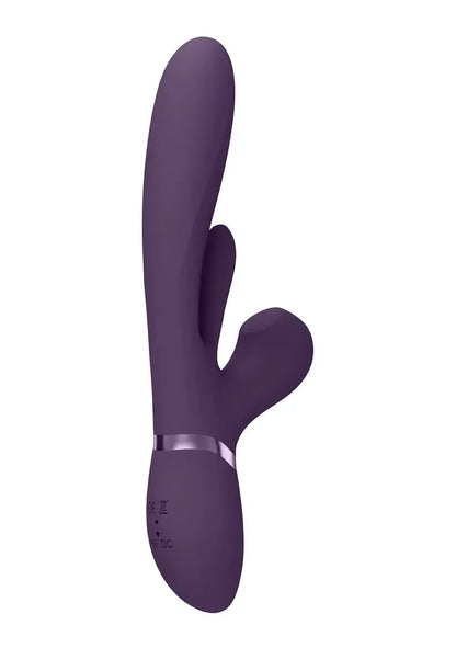Kura Advanced Thrusting G-Spot modelis su plakimo sistema, violetinis