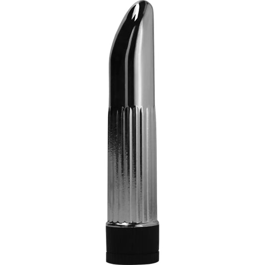 Lady Vibe Chrome Silver daugiarežimis intymus masažuoklis by Shots Toys