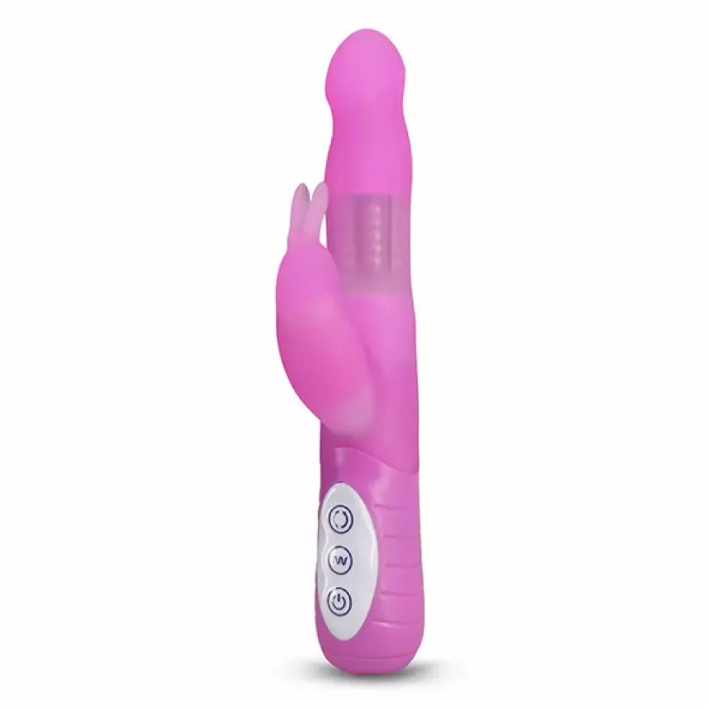 Layla Artiche Pink silikoninis besisukantis intymios priežiūros prietaisas 21,5cm, atsparus vandeniui
