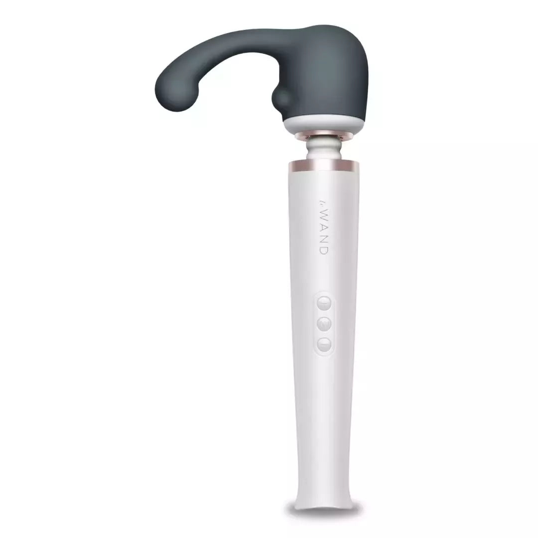 Le Wand Curve pasveriamas silikoninis priedas vibratoriui, purpurinis