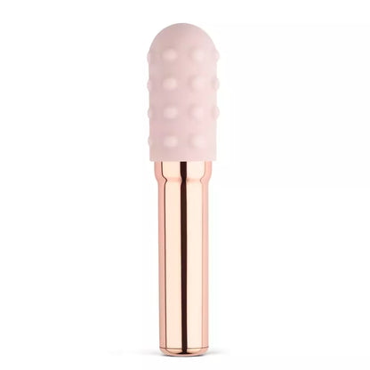 Le Wand Grand Bullet Rose Gold – Kompaktiškas vibracinis masažuoklis, USB