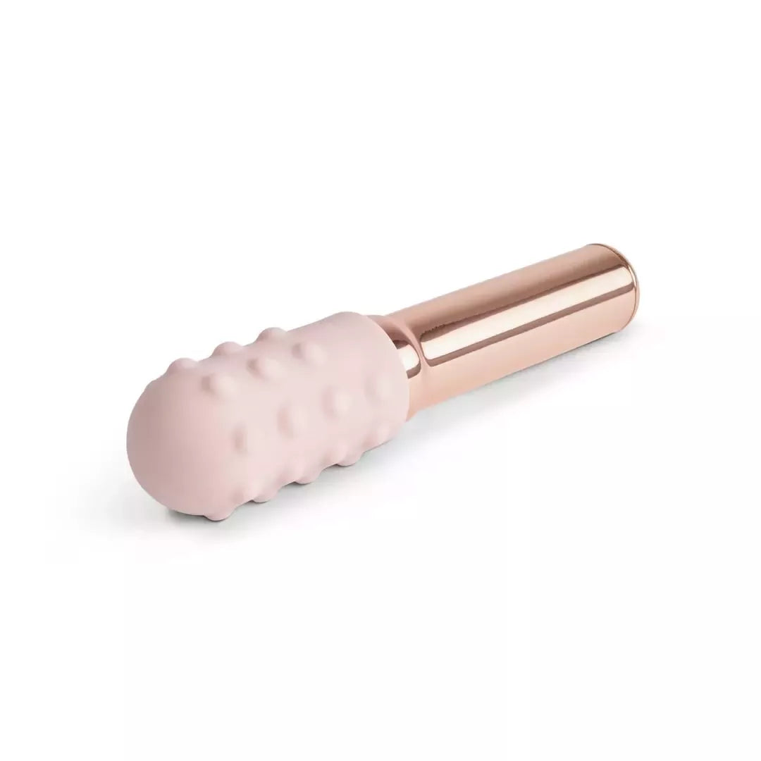 Le Wand Grand Bullet Rose Gold – Kompaktiškas vibracinis masažuoklis, USB