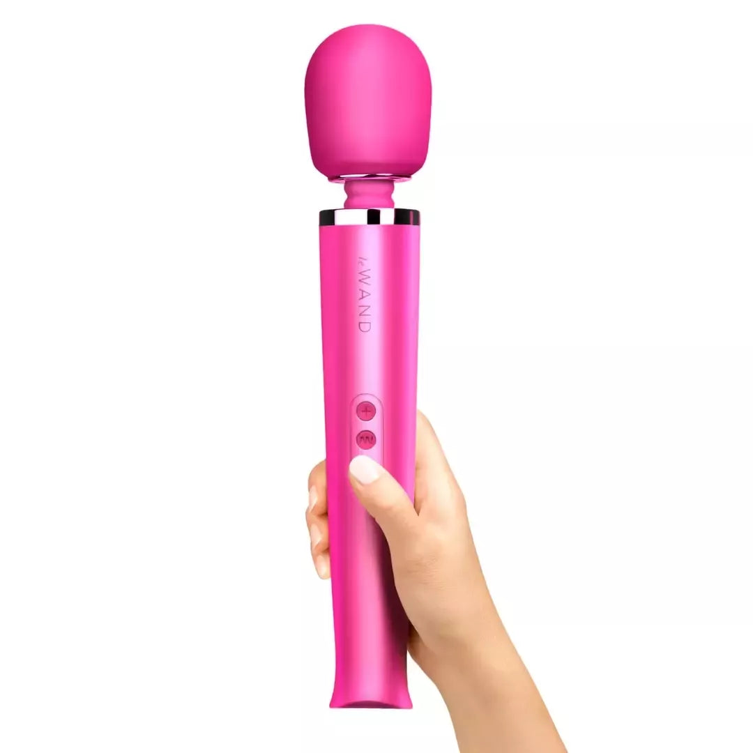 Le Wand Massager Magenta – daugiafunkcis įkraunamas masažuoklis, 340 mm