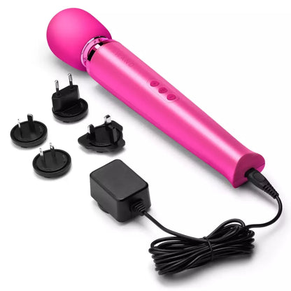 Le Wand Massager Magenta – daugiafunkcis įkraunamas masažuoklis, 340 mm