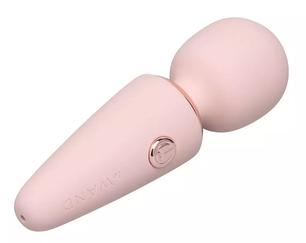 Le Wand Mini Microwand Rose Go – kompaktiškas įkraunamas masažuoklis