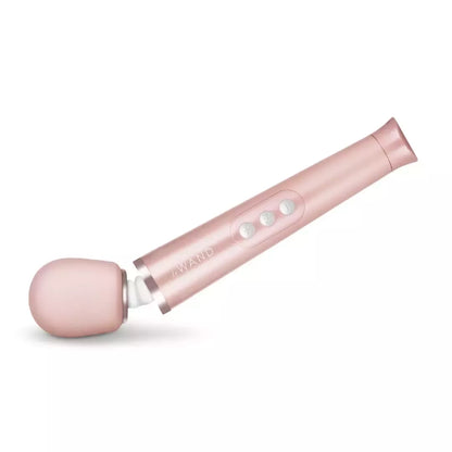 Le Wand Petite Massager Rose Gold USB, 10 greičių, kelioninis rinkinys