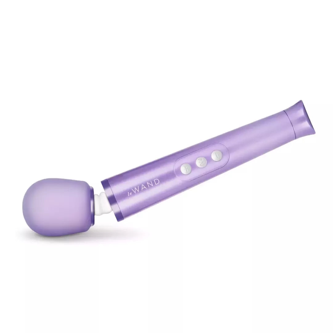 Le Wand Petite Violet vibratorių masažuoklis – kompaktiškas įkraunamas modelis