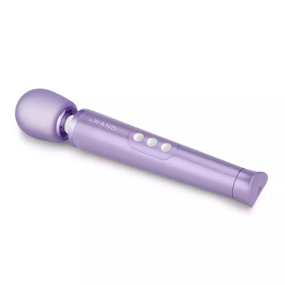 Le Wand Petite Violet vibratorių masažuoklis – kompaktiškas įkraunamas modelis
