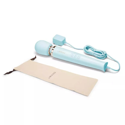 Le Wand Plug-In Massager Sky Blue – galingas klasikinis vibruojantis prietaisas