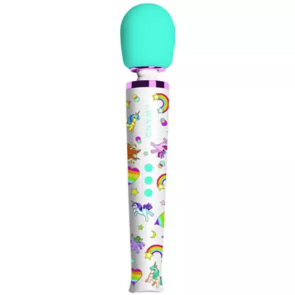 Le Wand Unicorn Wand rinkinys – 8 dalių vibromasažuoklių komplektas, Rainbow Edition