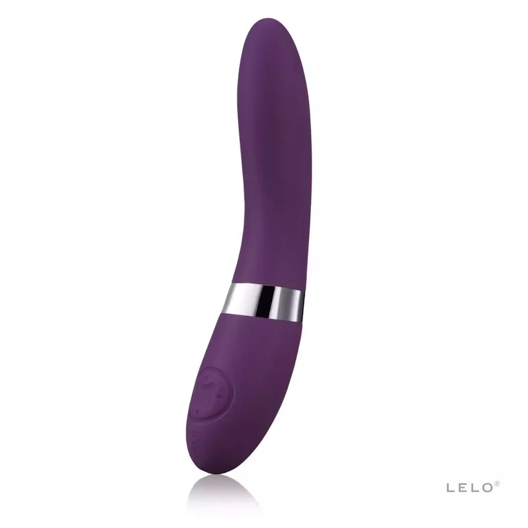 LELO Elise 2 Plum – silikoninis masažuoklis su dviem varikliais, atsparus vandeniui, 8 režimai