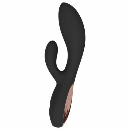 LELO INA Thrust Rabbit Black – dvigubo veikimo stimuliuojantis vibratorius