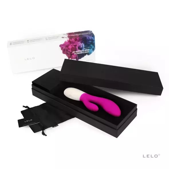 LELO Ina Wave Cerise – dviejų variklių silikoninis masažuoklis, rožinis