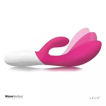 LELO Ina Wave Cerise – dviejų variklių silikoninis masažuoklis, rožinis