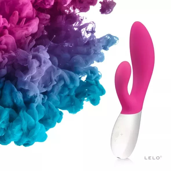 LELO Ina Wave Cerise – dviejų variklių silikoninis masažuoklis, rožinis
