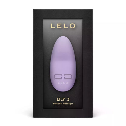 LELO Lily 3 kompaktiškas masažuoklis, Calm Lavender, 10 režimų, atsparus vandeniui