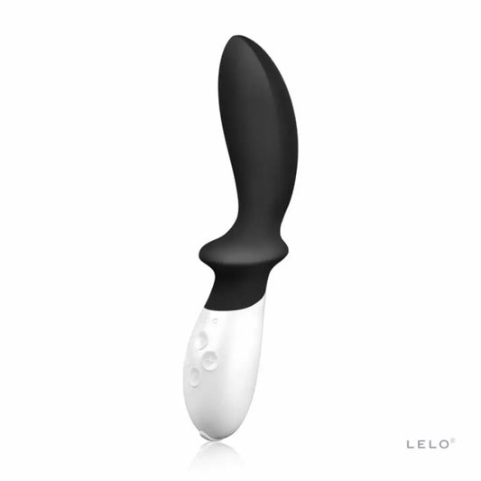 LELO LOKI Obsidian Black tikslus silikoninis masažuoklis, 6 režimai, USB