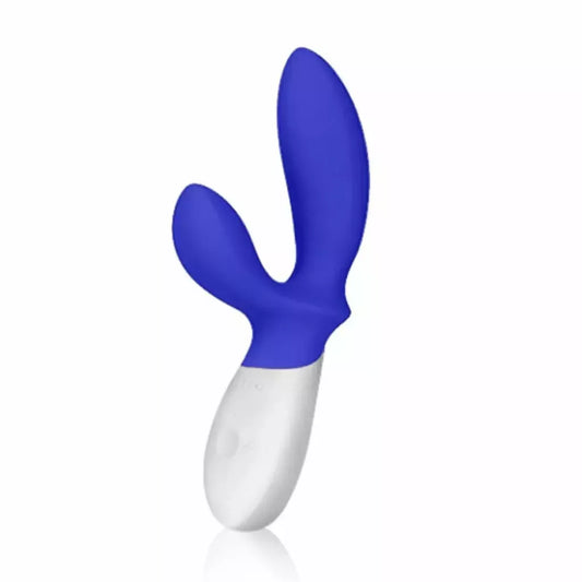Lelo Loki Wave Federal Blue – WaveMotion dviejų variklių silikoninis masažuoklis
