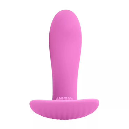 Leon Intimate belaidis vibratorius su nuotolinio valdymo pulteliu, 10 greičių, silikoninis, rožinis