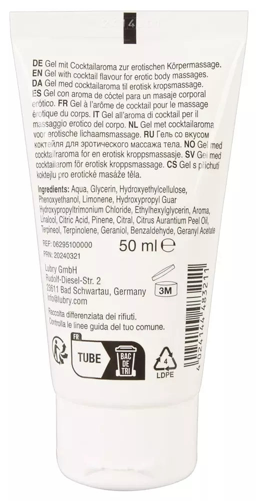 Lick it! veganiškas vandens pagrindo lubrikantas Sex on the Beach 50ml