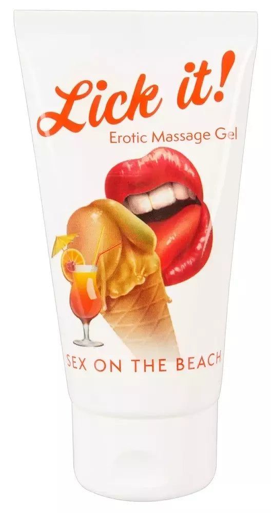 Lick it! veganiškas vandens pagrindo lubrikantas Sex on the Beach 50ml