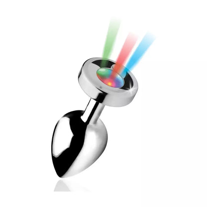 Light Up Metal Plug Large – 3 režimų LED, nikelio neturintis aliuminis