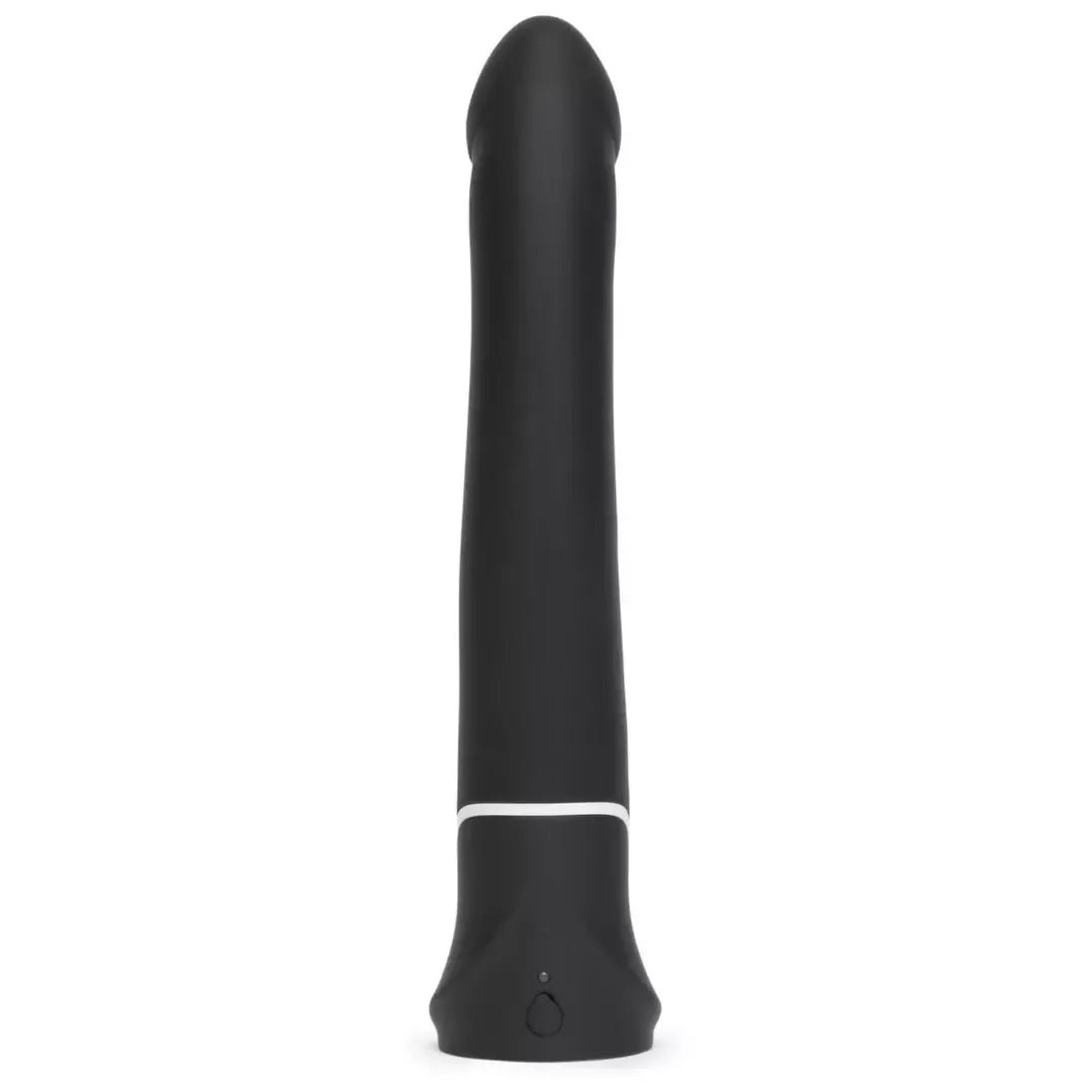 Lovehoney Happy Rabbit Realistic Black intymus vibratorius, 15 režimų, USB