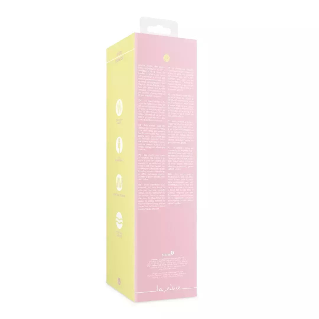 Loveline Wand Massager Rose Pink – galingas kelių greičių modelis