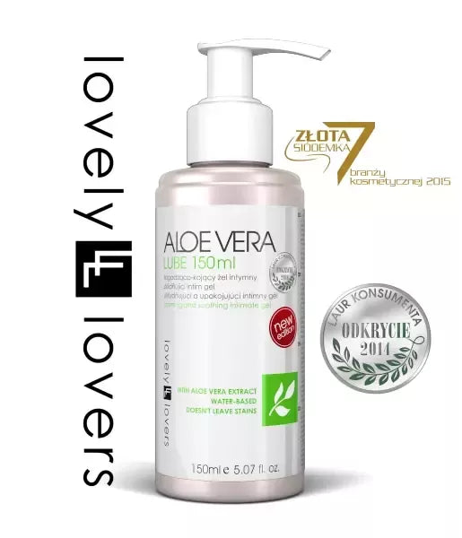Lovely Lovers Aloe Vera vandens pagrindo raminamasis intymus gelis 150ml