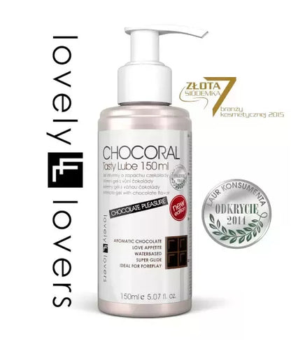 Lovely Lovers CHOCORAL šokolado skonio šildomasis lubrikantas 150ml