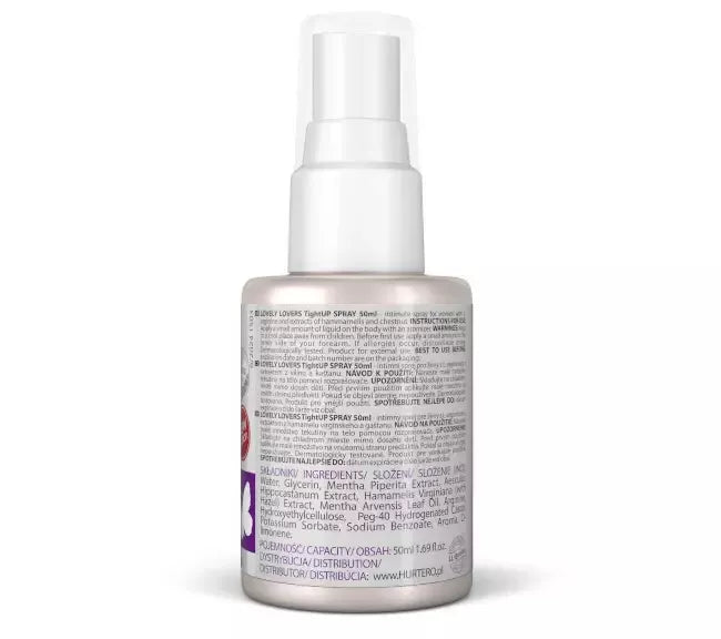 Lovely Lovers TightUP Spray 50ml - Stangrinanti ir elastingumą didinanti intymi priežiūra