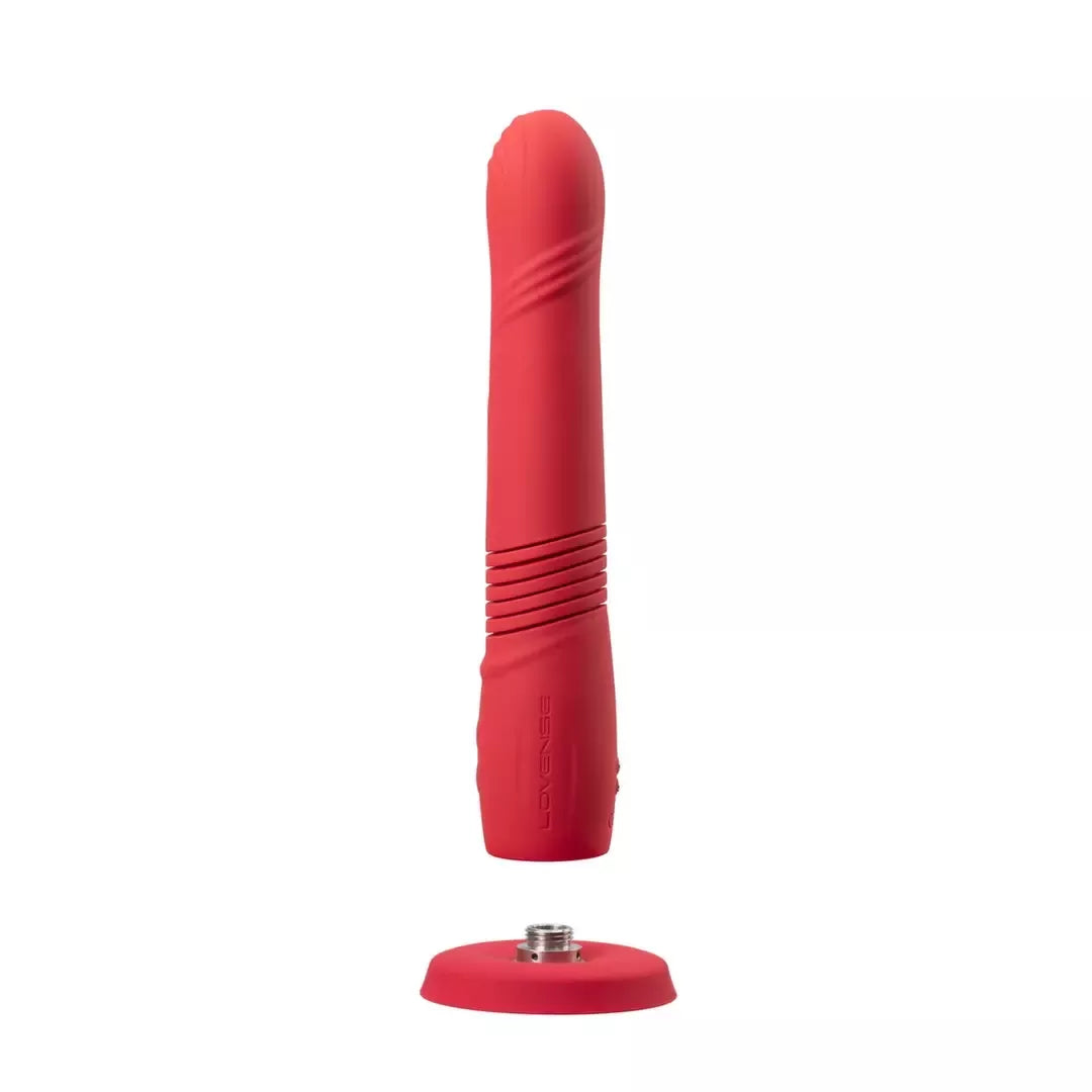 Lovense Gravity programėle valdomas vibro stimuliatorius su stūmoklio funkcija, atsparus vandeniui, 385g