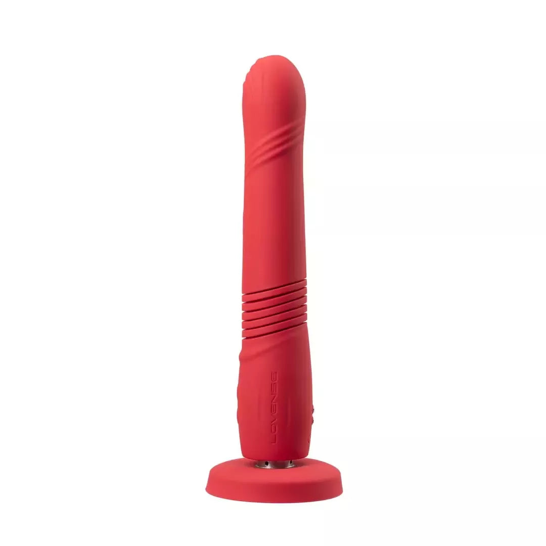 Lovense Gravity programėle valdomas vibro stimuliatorius su stūmoklio funkcija, atsparus vandeniui, 385g
